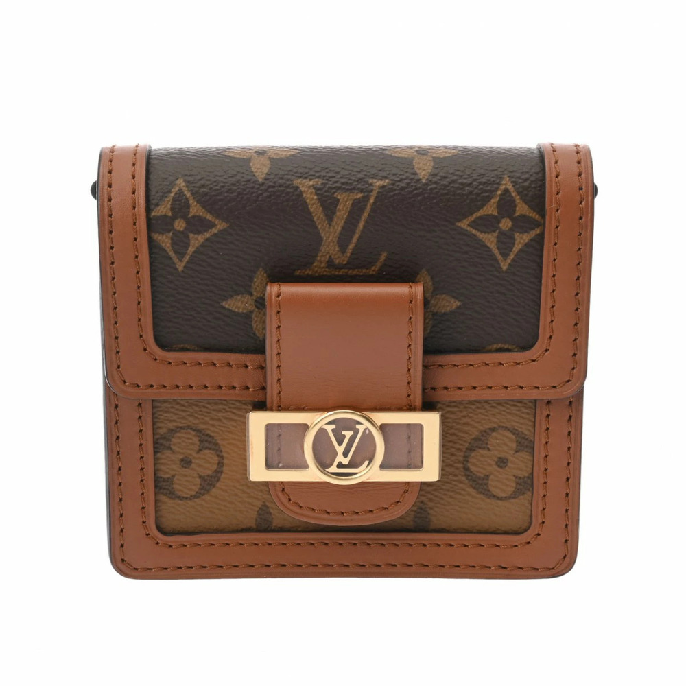 LOUIS VUITTON Bumbag Dauphine Brown Monogram Canvas Reverse Waist Bag